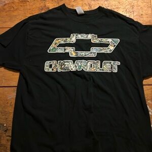Vintage Camo Chevrolet T-shirt